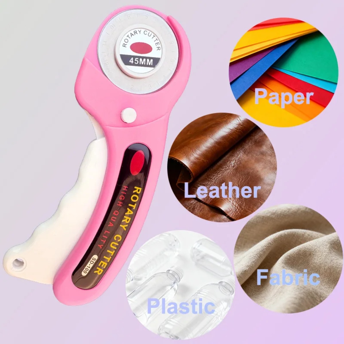 45mm Pink Patchwork Rotary Cut - Rotary Cutter For Fabric 45Mm ulasan dan harga