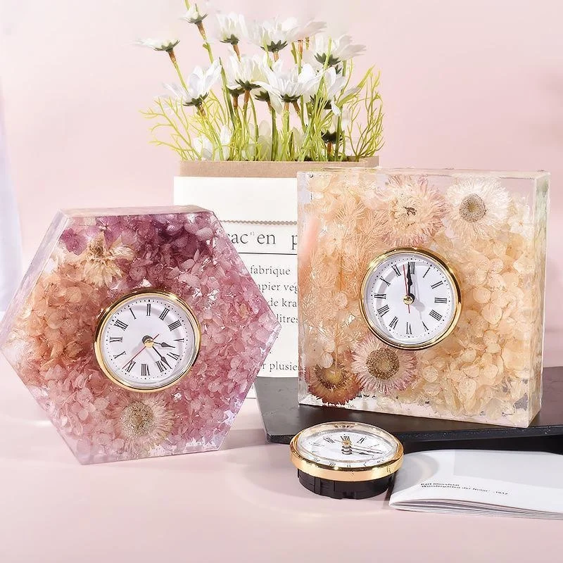 Clock Ornament Set Silicone Mo - Silicone Epoxy Resin Molds Set ulasan dan harga