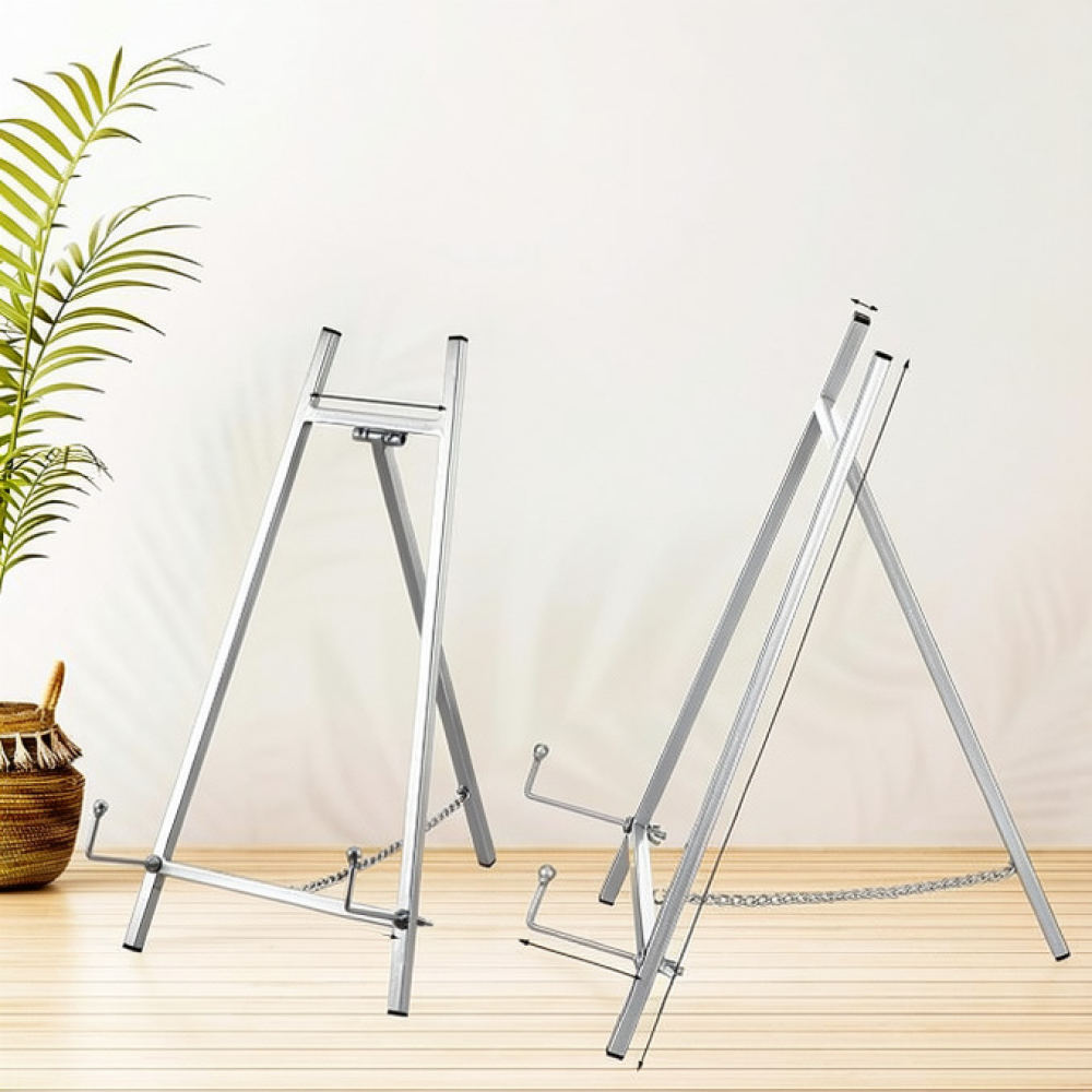 Portable Metal Art Easel Stand - Painting Supplies ulasan dan harga